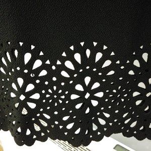 Studio black skirt with cut out design size XL